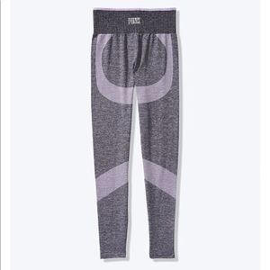 PINK Seamless Legging - Heather + Lavender